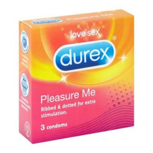 Durex Condoms Pleasure Me 3pk x12